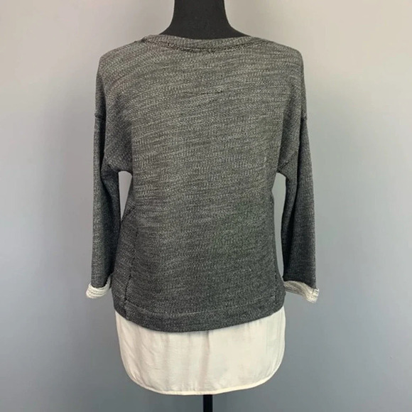 MNY MARC NEW YORK | Layered Shirt Tail Long Sleeve - Picture 4 of 7